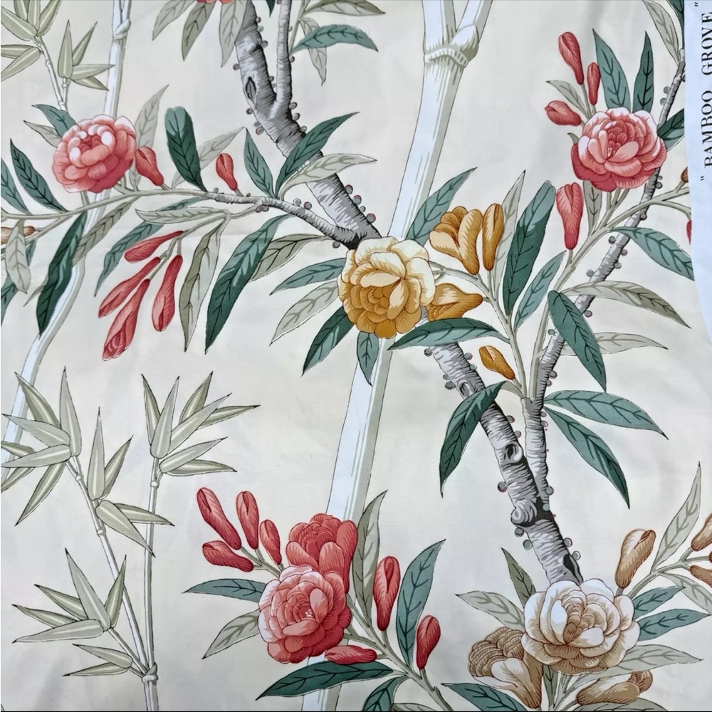 Brunschwig & Fils Bamboo Grove MMIV Chateau de Grancey Decorator Fabric 3 yards